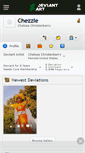 Mobile Screenshot of chezzle.deviantart.com