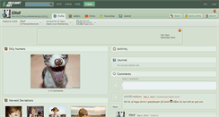 Desktop Screenshot of ellisif.deviantart.com