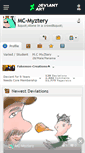 Mobile Screenshot of mc-myztery.deviantart.com