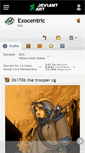 Mobile Screenshot of exocentric.deviantart.com