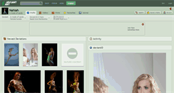 Desktop Screenshot of nahlah.deviantart.com