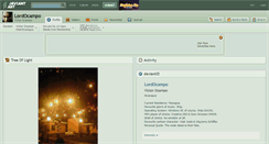 Desktop Screenshot of lordocampo.deviantart.com