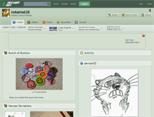 Tablet Screenshot of nokama628.deviantart.com
