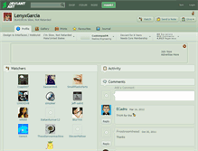 Tablet Screenshot of lenyxgarcia.deviantart.com