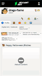 Mobile Screenshot of drago-flame.deviantart.com