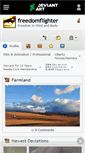 Mobile Screenshot of freedomflighter.deviantart.com