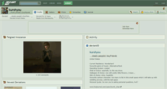 Desktop Screenshot of kurohyou.deviantart.com