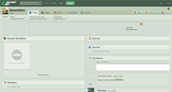 Desktop Screenshot of genesisnow.deviantart.com