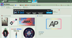 Desktop Screenshot of air-painter.deviantart.com