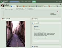 Tablet Screenshot of katkota.deviantart.com