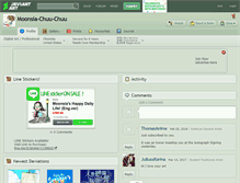 Tablet Screenshot of moonsia-chuu-chuu.deviantart.com