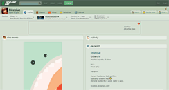 Desktop Screenshot of biceblue.deviantart.com
