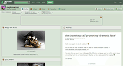 Desktop Screenshot of majinmarron.deviantart.com