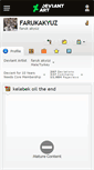 Mobile Screenshot of farukakyuz.deviantart.com