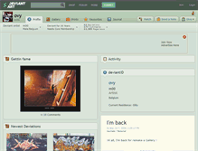 Tablet Screenshot of ovy.deviantart.com