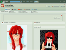 Tablet Screenshot of enjeruchan.deviantart.com