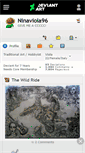 Mobile Screenshot of ninaviola96.deviantart.com