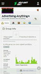 Mobile Screenshot of advertising-anything.deviantart.com