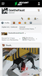 Mobile Screenshot of goethefaust.deviantart.com