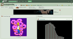 Desktop Screenshot of anxietydecending.deviantart.com
