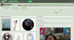 Desktop Screenshot of bumblebears.deviantart.com