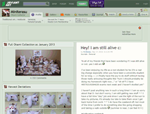 Tablet Screenshot of miniterasu.deviantart.com