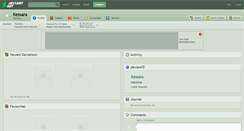 Desktop Screenshot of kessara.deviantart.com