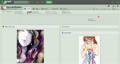 Desktop Screenshot of kuru-da-bunbun.deviantart.com