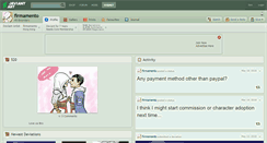 Desktop Screenshot of firmamento.deviantart.com
