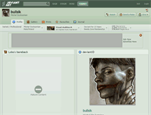 Tablet Screenshot of bullsik.deviantart.com