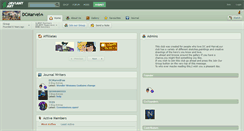 Desktop Screenshot of dcmarvel.deviantart.com