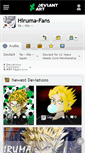 Mobile Screenshot of hiruma-fans.deviantart.com