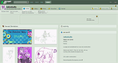 Desktop Screenshot of nekostudio.deviantart.com