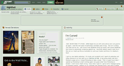 Desktop Screenshot of nightfoot.deviantart.com