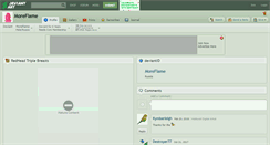 Desktop Screenshot of moreflame.deviantart.com