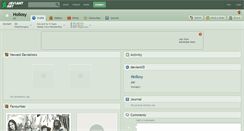 Desktop Screenshot of hollosy.deviantart.com