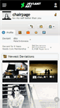 Mobile Screenshot of chairpage.deviantart.com