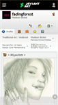 Mobile Screenshot of fadingforest.deviantart.com
