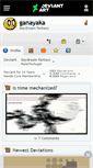 Mobile Screenshot of ganayaka.deviantart.com