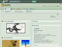 Tablet Screenshot of ganayaka.deviantart.com
