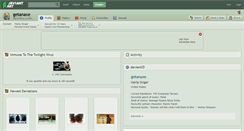 Desktop Screenshot of getanaxe.deviantart.com