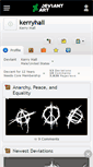 Mobile Screenshot of kerryhall.deviantart.com