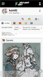Mobile Screenshot of komiti.deviantart.com