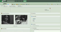 Desktop Screenshot of julaya.deviantart.com