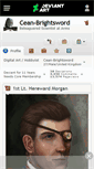 Mobile Screenshot of cean-brightsword.deviantart.com