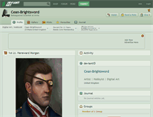 Tablet Screenshot of cean-brightsword.deviantart.com