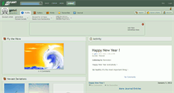 Desktop Screenshot of genvi.deviantart.com