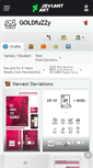 Mobile Screenshot of goldfuzzy.deviantart.com