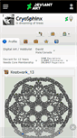Mobile Screenshot of cryosphinx.deviantart.com