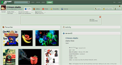 Desktop Screenshot of crimson-akaito.deviantart.com